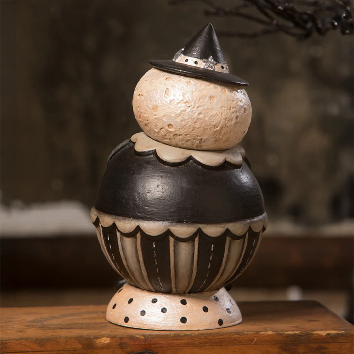 Johanna Parker by Bethany Lowe: Halloween Leo IlluMoono Spooks Jar sparkle-castle