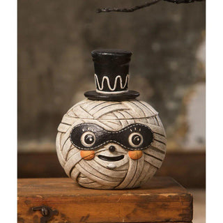 Johanna Parker by Bethany Lowe: Halloween Mummy Moe Container sparkle-castle