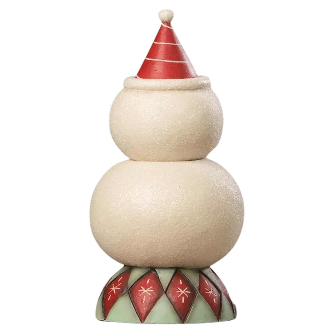 Johanna Parker by Bethany Lowe: Frosty Finial Stack Container sparkle-castle