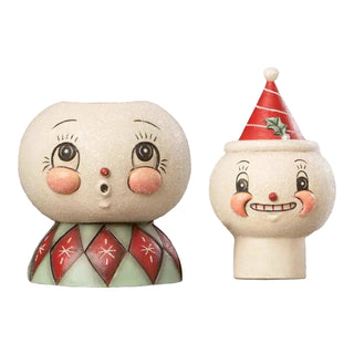 Johanna Parker by Bethany Lowe: Frosty Finial Stack Container sparkle-castle