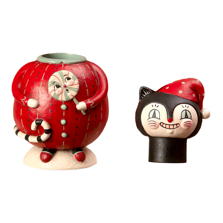 Johanna Parker by Bethany Lowe: Dezzy-Purr Sweet Dreams Jar sparkle-castle