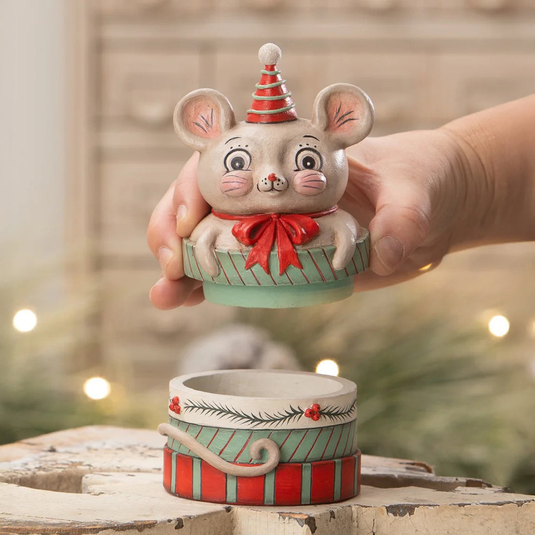 Johanna Parker by Bethany Lowe: Spencer Merry Boo Gift Box sparkle-castle