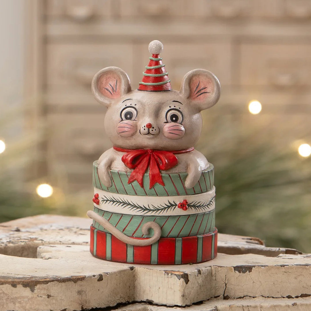 Johanna Parker by Bethany Lowe: Spencer Merry Boo Gift Box sparkle-castle