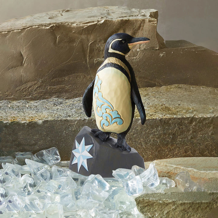 Jim Shore Animal Planet: Galapagos Penguin Figurine sparkle-castle