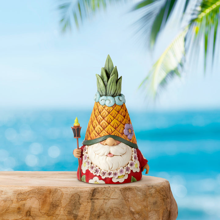 Jim Shore Heartwood Creek: Tropical Gnome Figurine sparkle-castle