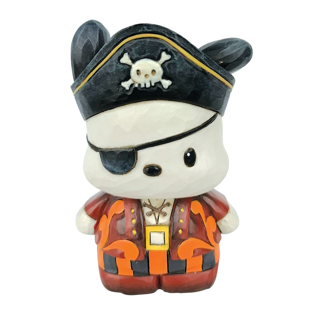 Jim Shore Sanrio: Pochacco Pirate Miniature Figurine sparkle-castle