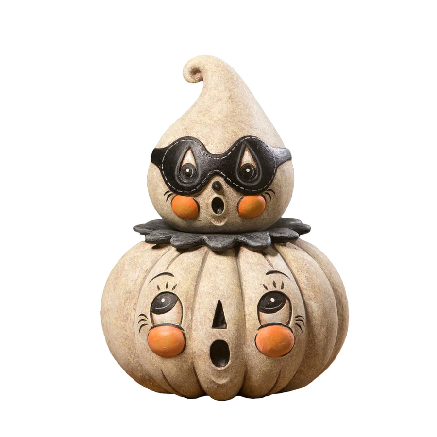 Johanna Parker by Bethany Lowe Halloween Gus & Gerty Boo Couplet Container sparkle-castle