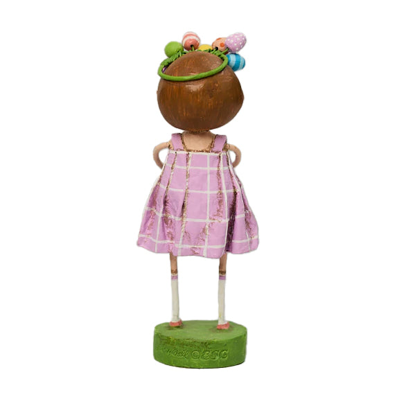 Lori Mitchell Easter Sunday Collection: Polly Anna Figurine sparkle-castle