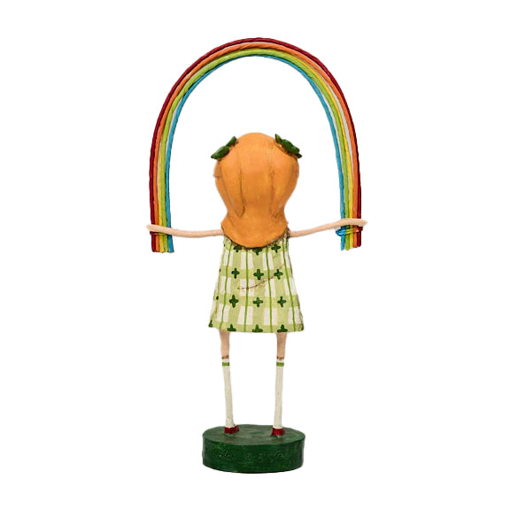 Lori Mitchell Swing into Spring Collection: Rainbow Bright Figurine sparkle-castle