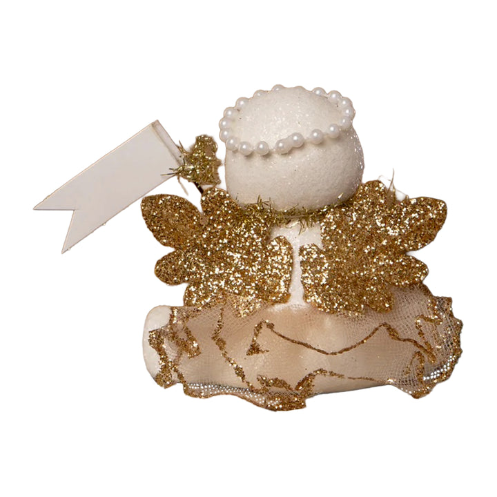 Michelle Allen by Bethany Lowe: Wish Upon a Star Snow Angel Figurine sparkle-castle