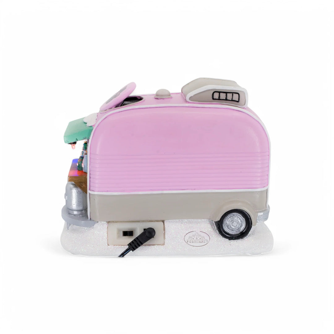 FG Square Christmas Village: Pet Grooming Trailer sparkle-castle