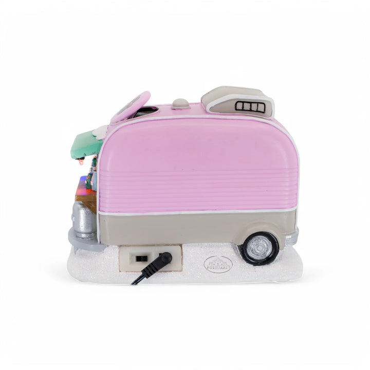 FG Square Christmas Village: Pet Grooming Trailer sparkle-castle