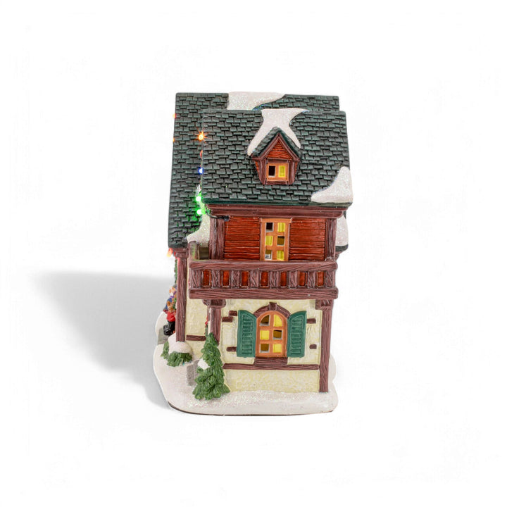 FG Square Christmas Village: Santa's Workshop sparkle-castle