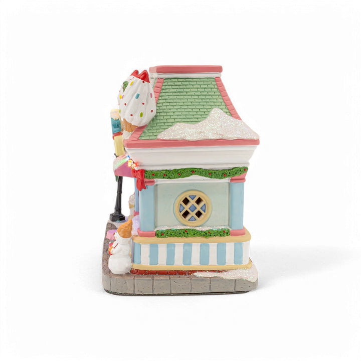 FG Square Christmas Village: Snowy's Ice Cream Parlor sparkle-castle