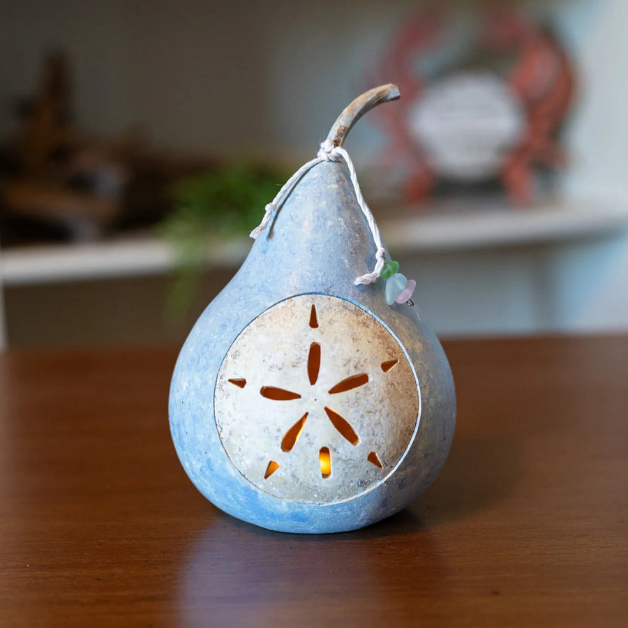 Meadowbrooke Gourds Coastal Sand Dollar Miniature Figurine sparkle-castle
