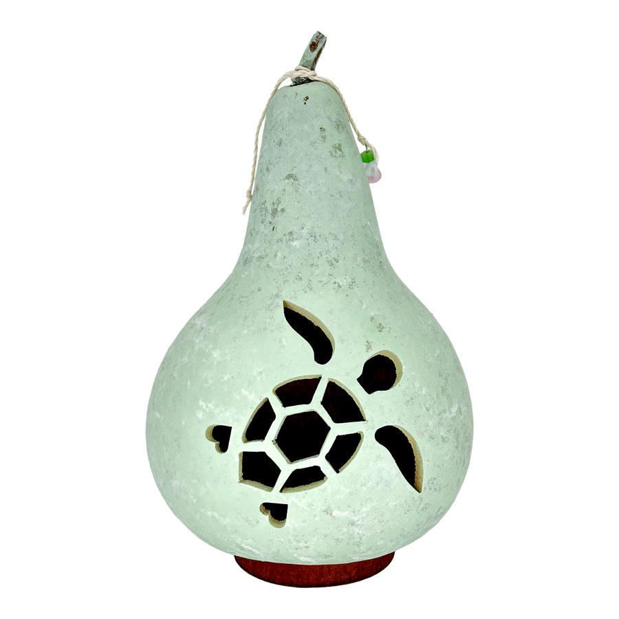 Meadowbrooke Gourds: Sea Turtle Medium Lit Figurine sparkle-castle