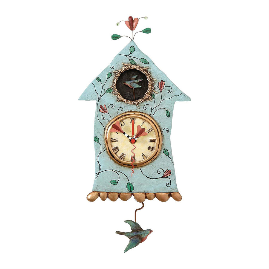 Allen Designs: Fly Bird Clock sparkle-castle