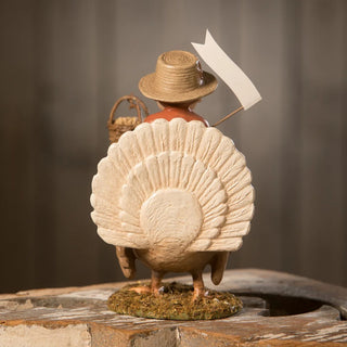 Bethany Lowe: Turkey Trot Tucker Figurine sparkle-castle