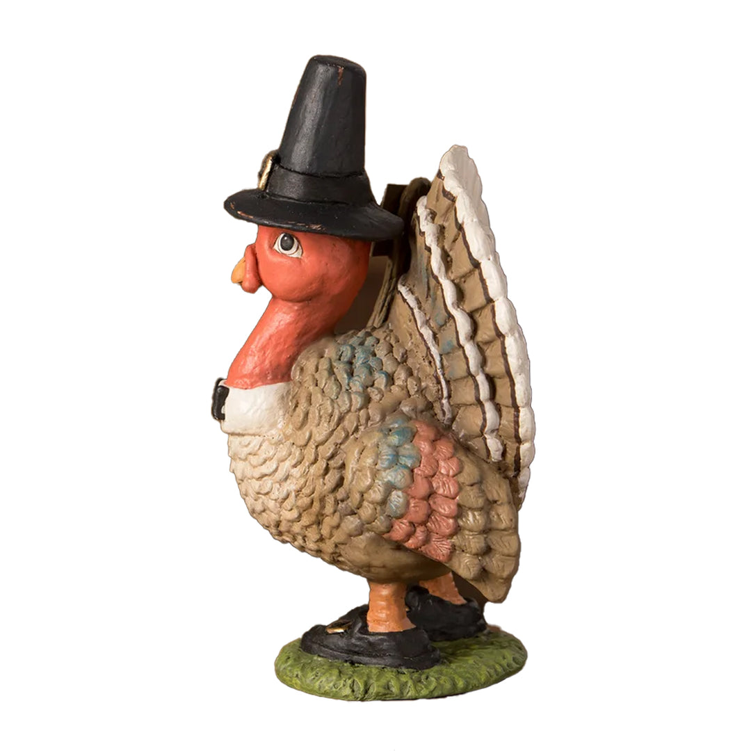 Bethany Lowe: Gobble Gobble Turkey Figurine sparkle-castle