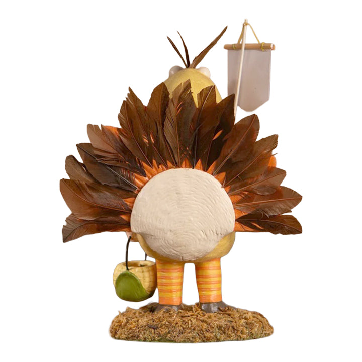 Bethany Lowe: Thanksgiving Tommy Turkey Boy Figurine sparkle-castle