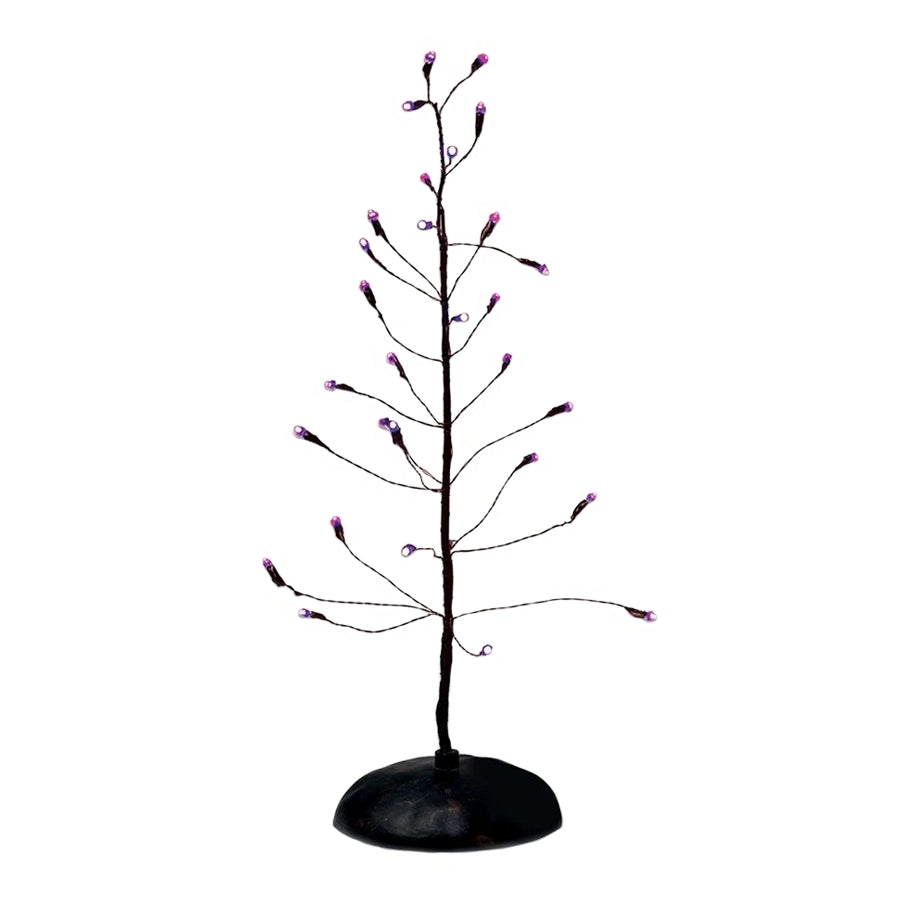 Department 56 Cross Product Village Accessory: Purple Twinkle Bright Tree sparkle-castle