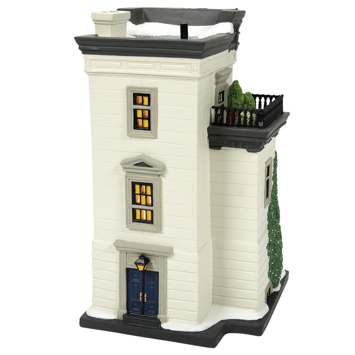 Department 56 Christmas in the City Village: 87 West 56th Street sparkle-castle