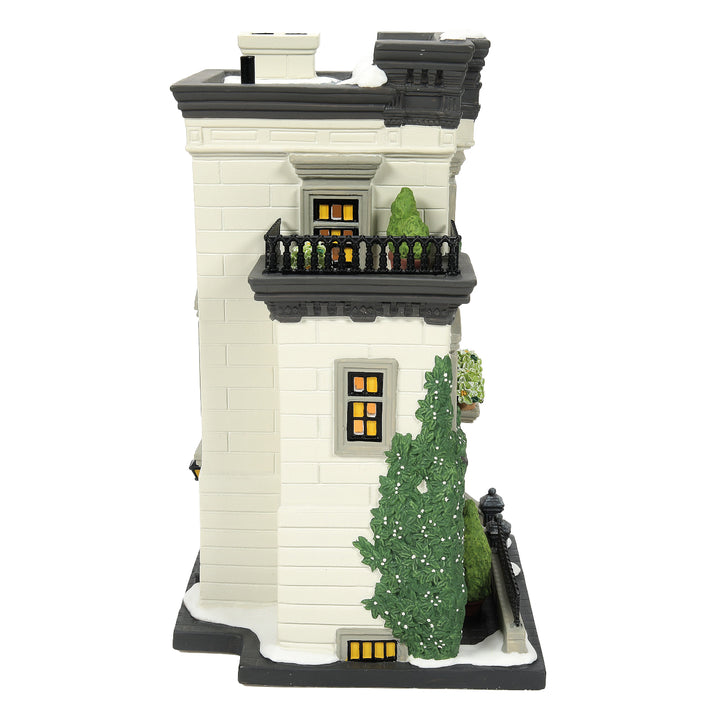 Department 56 Christmas in the City Village: 87 West 56th Street sparkle-castle