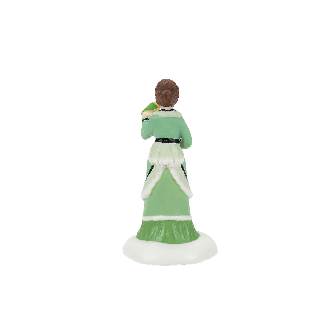 Department 56 Dickens Village Accessory: Such A Lovely Lovebird sparkle-castle