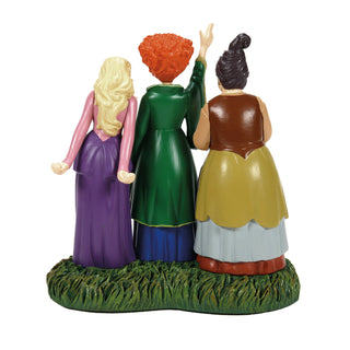 Department 56 Hocus Pocus Village Accessory: Amok! Amok! Amok! sparkle-castle