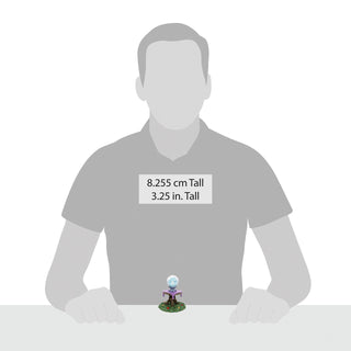 Department 56 Disney Snow Village Halloween Accessory: Madame Leota, Manifested sparkle-castle