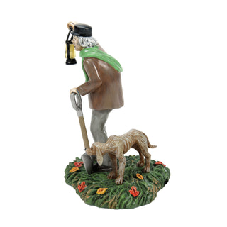 Department 56 Disney Snow Village Halloween Accessory: Silas Crump & His Old Dog, Bones sparkle-castle