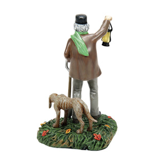 Department 56 Disney Snow Village Halloween Accessory: Silas Crump & His Old Dog, Bones sparkle-castle