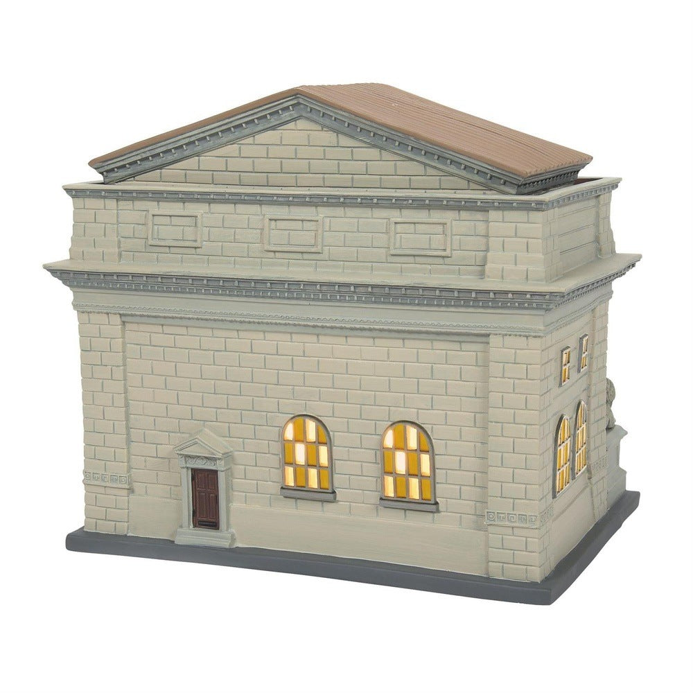 Department 56 Ghostbusters Village: Ghostbusters Library sparkle-castle