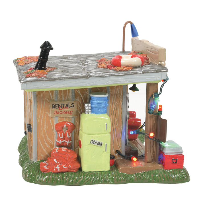 Department 56 National Lampoon’s Christmas Vacation Village: Selling The Bait Shop sparkle-castle
