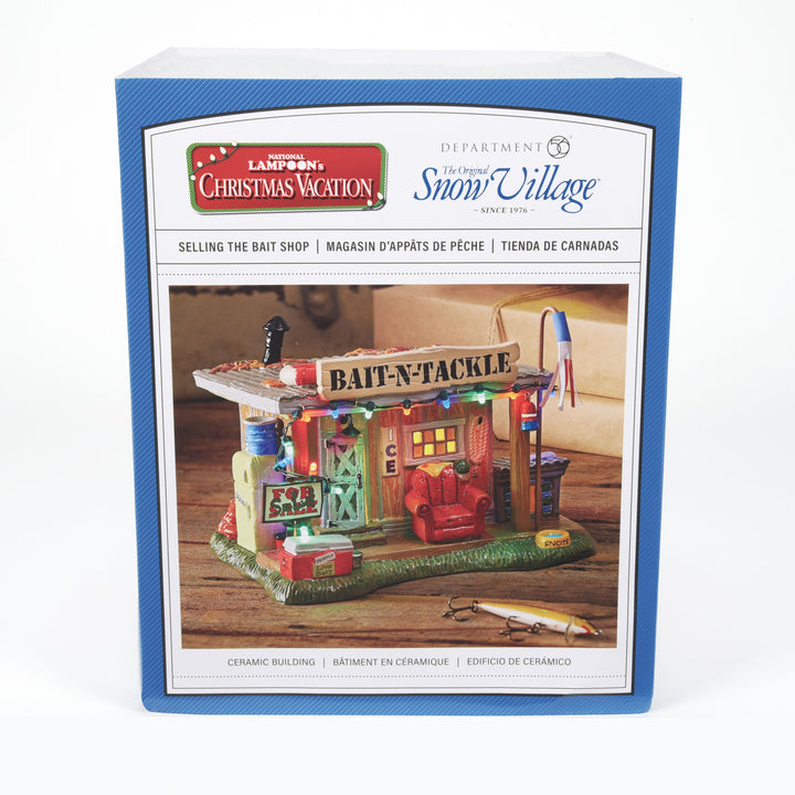 Department 56 National Lampoon’s Christmas Vacation Village: Selling The Bait Shop sparkle-castle