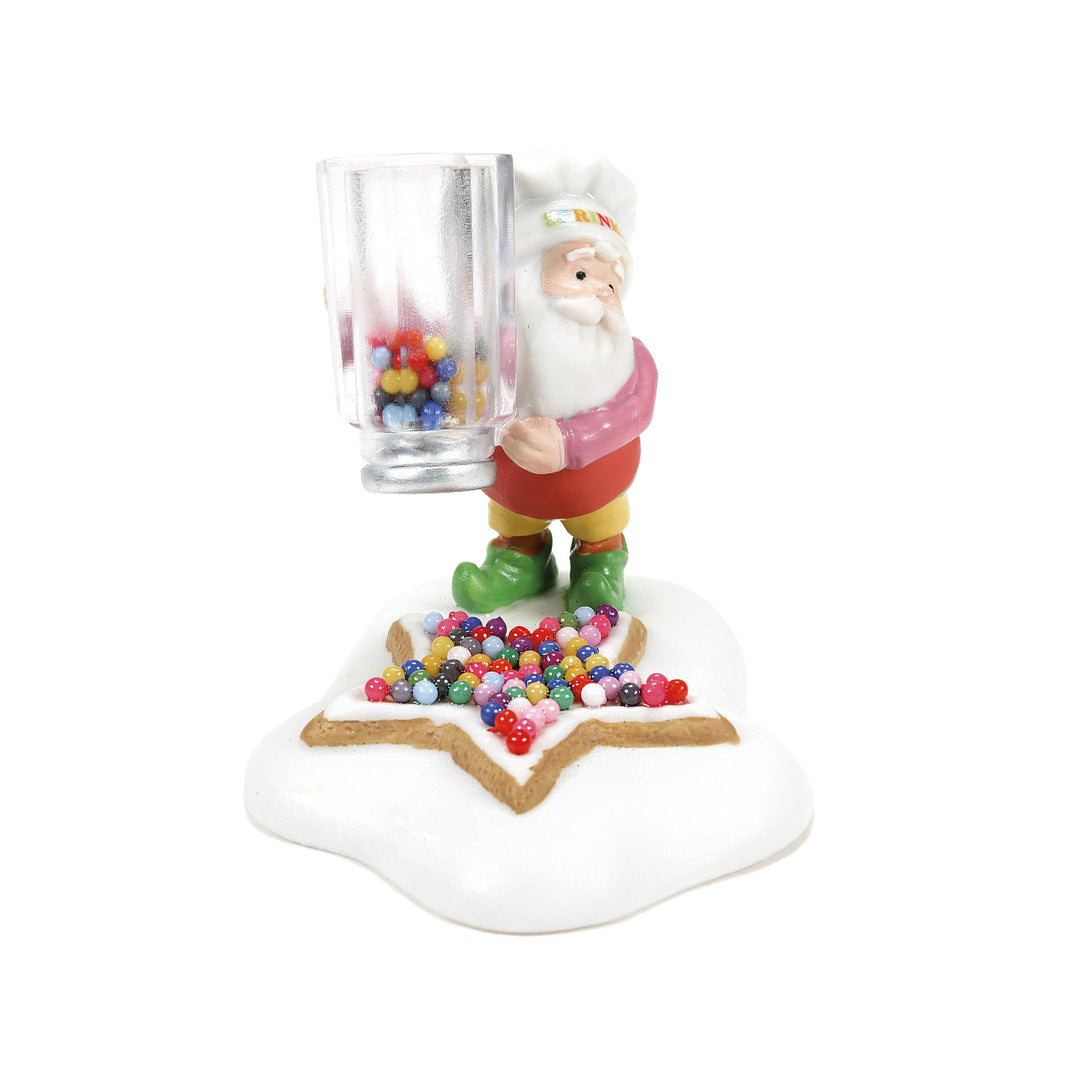 Department 56 North Pole Series Accessory: Sprinkled With Love sparkle-castle