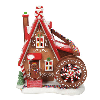 Department 56 North Pole Series: Sprinkle Mill sparkle-castle