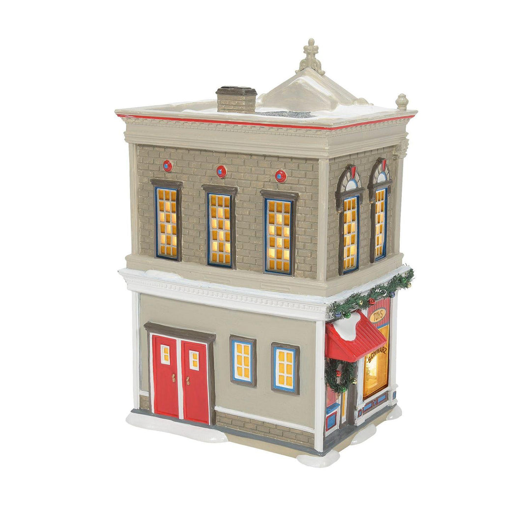 Department 56 Original Snow Village: The Wonder Of A FAO Toy Store sparkle-castle
