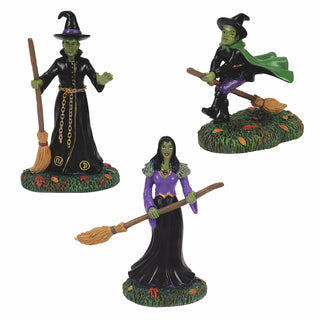 Department 56 Snow Village Halloween Accessory: Ghouls & Goblins sparkle-castle