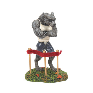 Department 56 Snow Village Halloween Accessory: Silverback Bouncer sparkle-castle