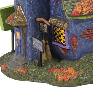 Department 56 Snow Village Halloween: Monstertini's Nightclub sparkle-castle