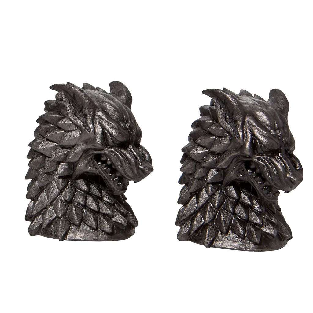 Department 56 Studio Brands: Game of Thrones House Stark Bookends sparkle-castle