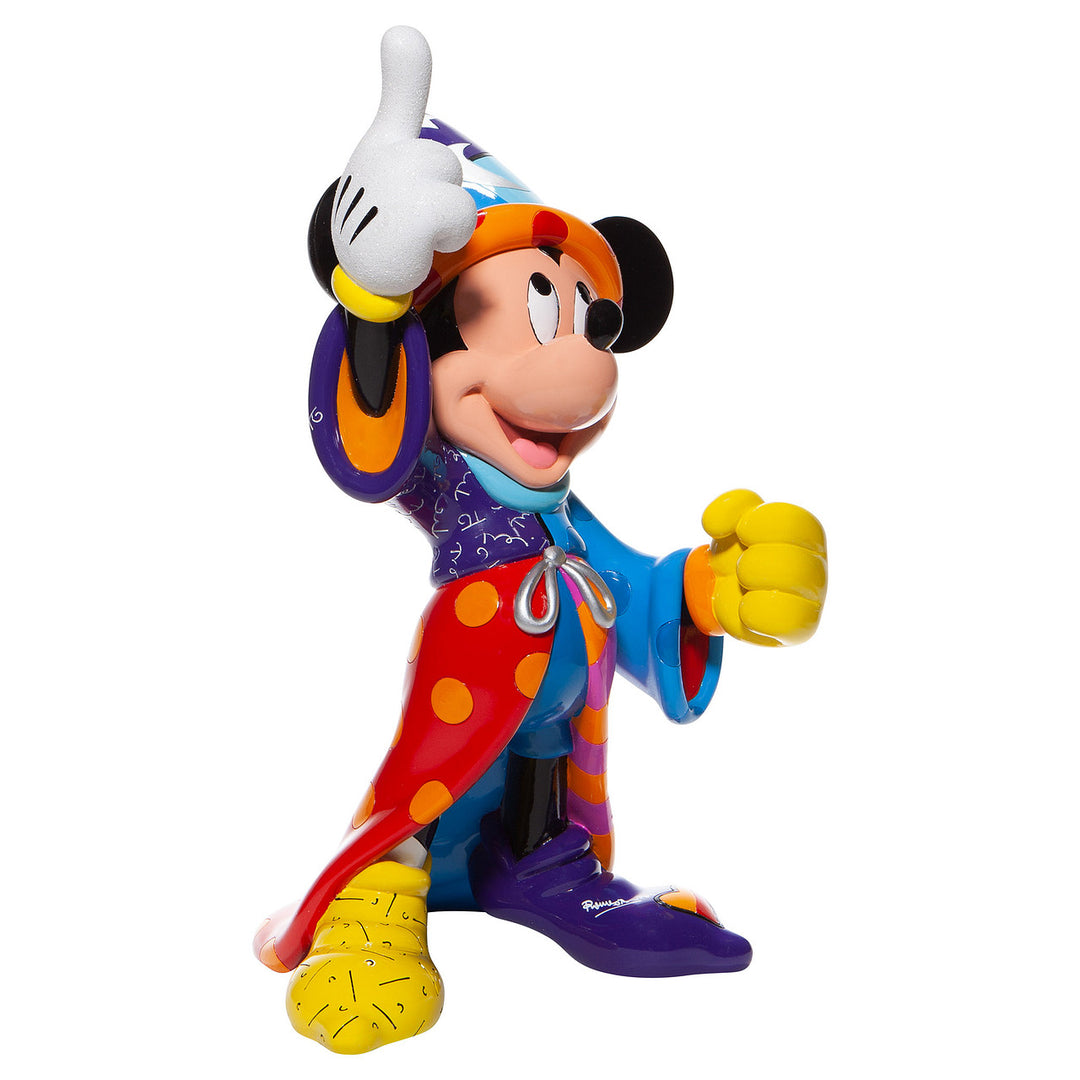 Disney Britto: 80th Anniversary Sorcerer Mickey Figurine sparkle-castle