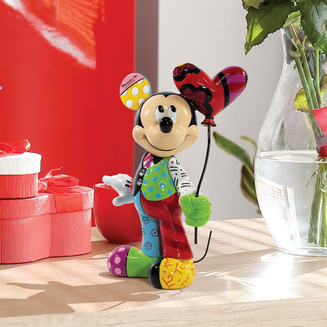 Disney Britto: Limited Edition Mickey Mouse Figurine sparkle-castle