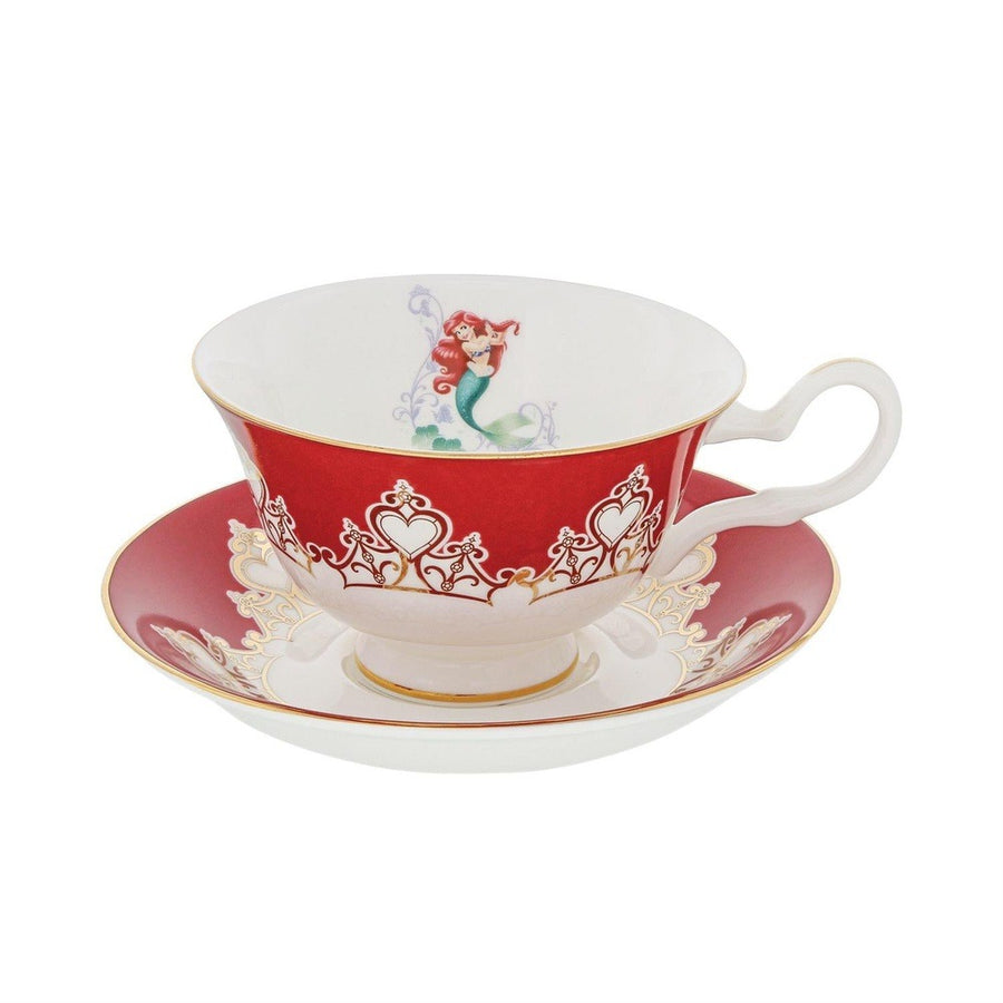 Disney English Ladies: Ariel Decorative Cup & Saucer sparkle-castle