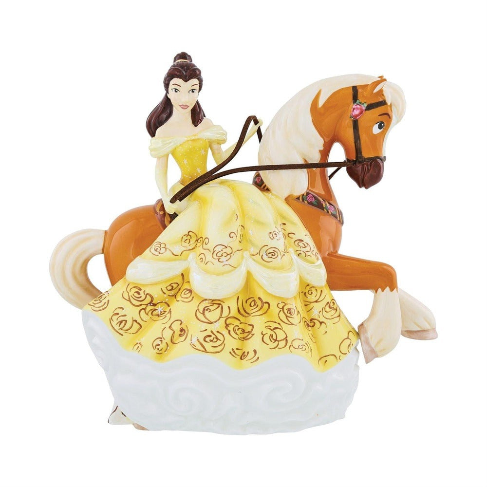 Disney English Ladies: Belle and Philippe Figurine sparkle-castle
