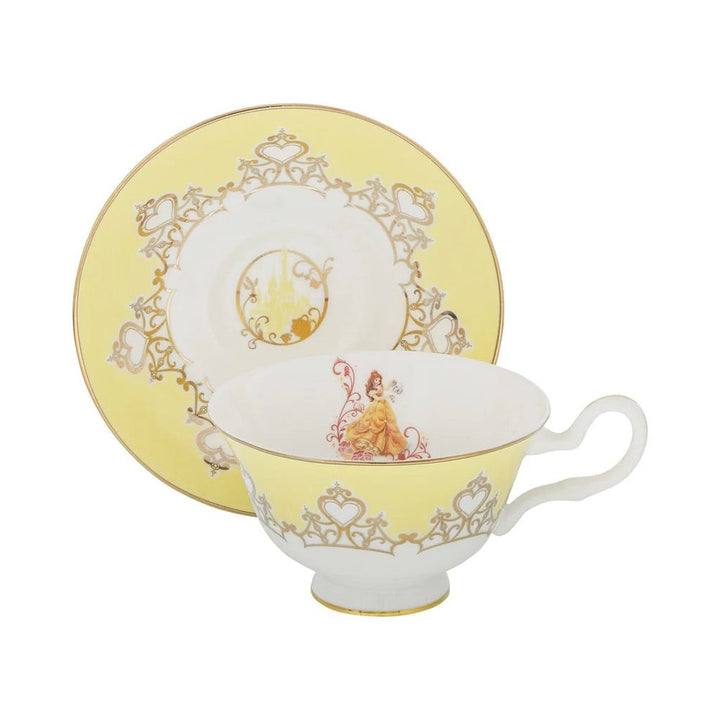 Disney English Ladies: Belle Decorative Cup & Saucer sparkle-castle