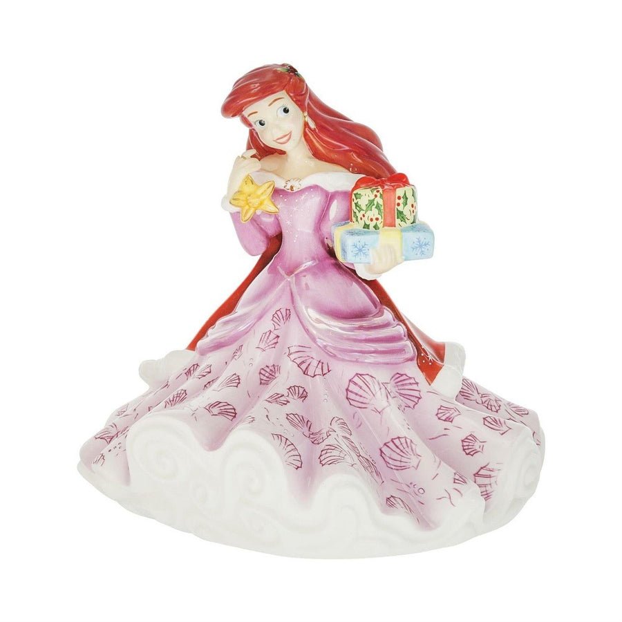 Disney English Ladies: Christmas Ariel Figurine sparkle-castle