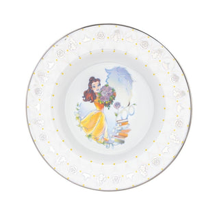 Disney English Ladies: D100 Belle 6" Decorative Plate sparkle-castle