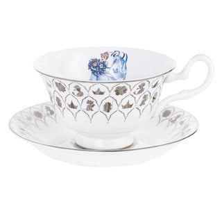 Disney English Ladies: D100 Cinderella Decorative Cup & Saucer sparkle-castle